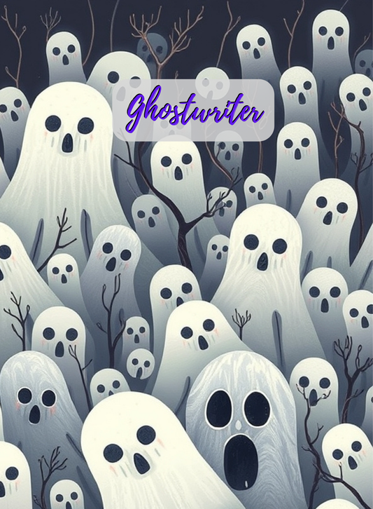 Ghostwriter Notizbuch mit 240 Seiten für Schreiben und Skizzieren